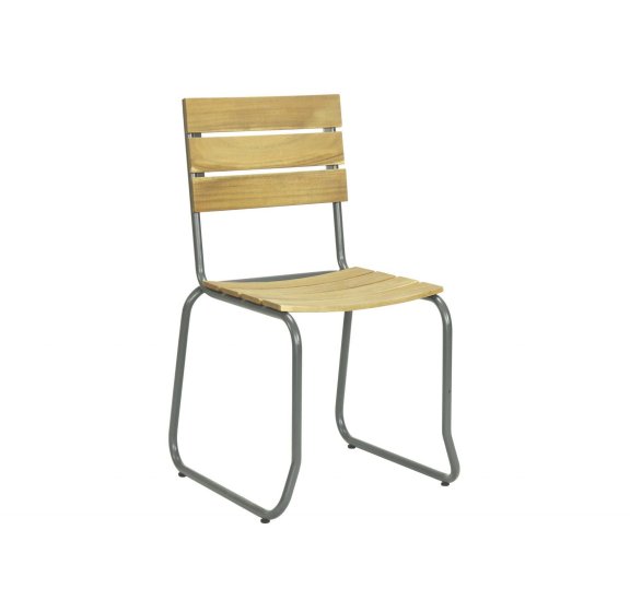 WOOD STEEL CHAIR 121130 BL1