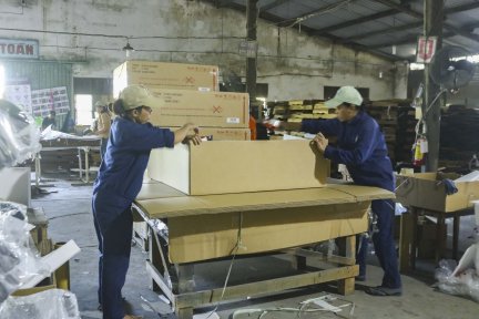Kiểm tra chất lượng, đóng bao bì, nhãn mác