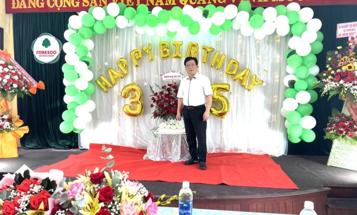 Gặp mặt Cán bộ Quản lí nhân kỉ niệm 35 năm ngày thành lập Công ty cổ phần lâm đặc sản xuất khẩu Quảng Nam