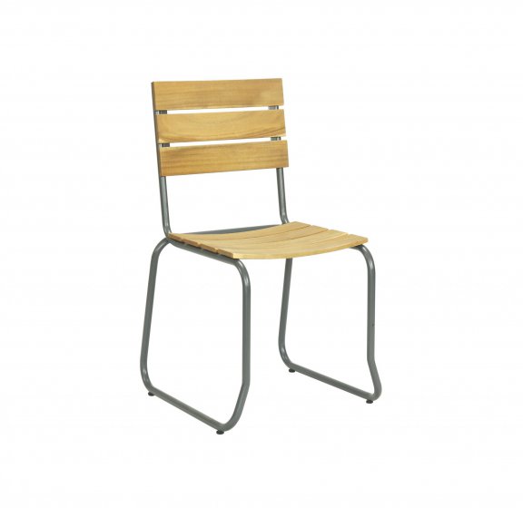 WOOD STEEL CHAIR 121130 BL1